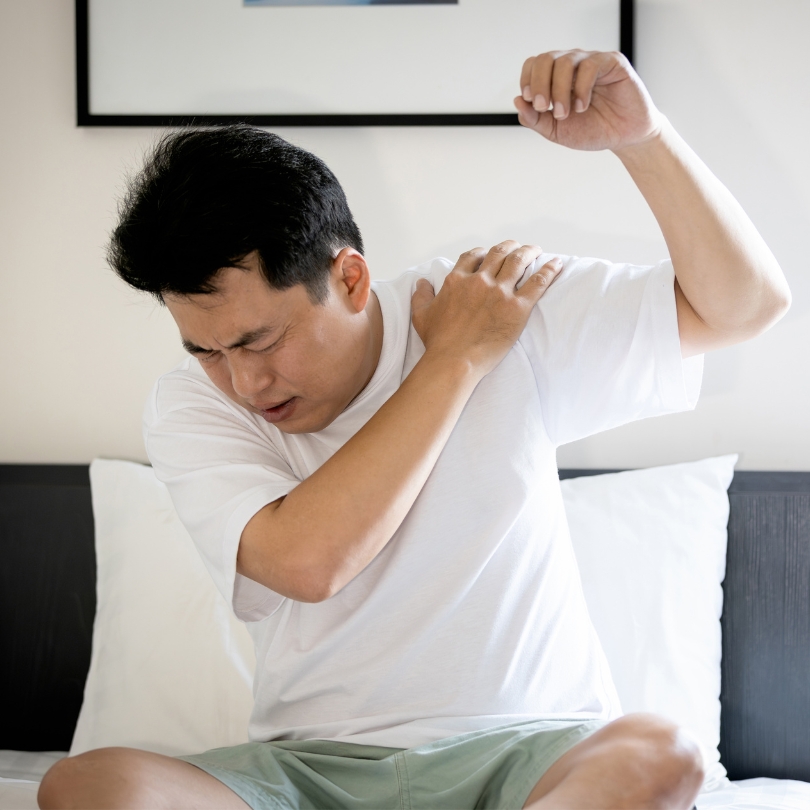 患肩疼痛影嚮睡眠 肩周炎症狀