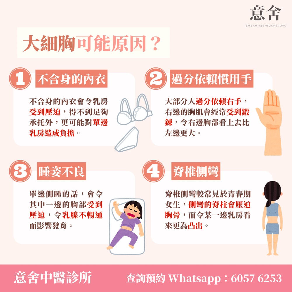 大細胸可能原因 大細胸可能原因