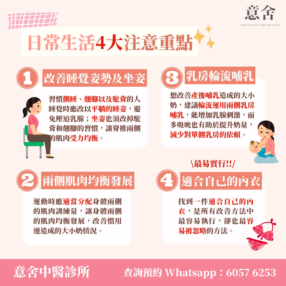 胸部日常生活注意重點 胸部日常生活注意重點