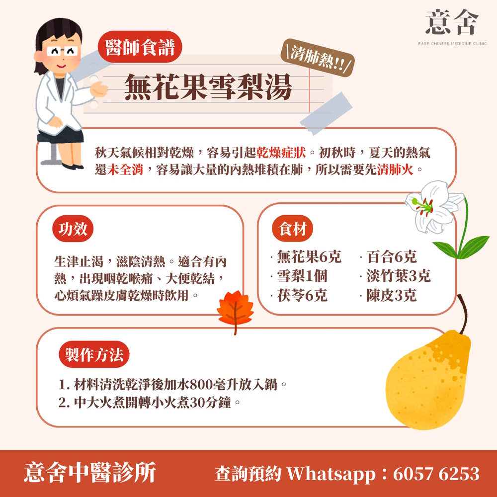 無花果雪梨湯