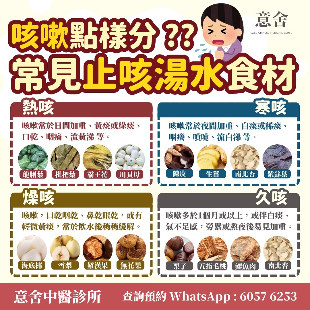 止咳湯水